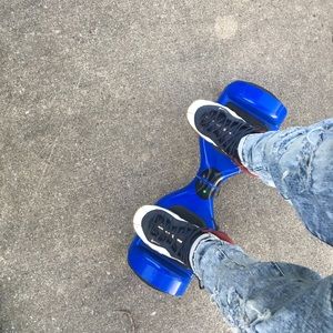 Blue Hoover board